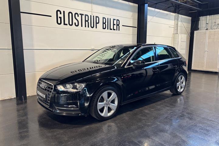 Sort Audi A3 fra 2016