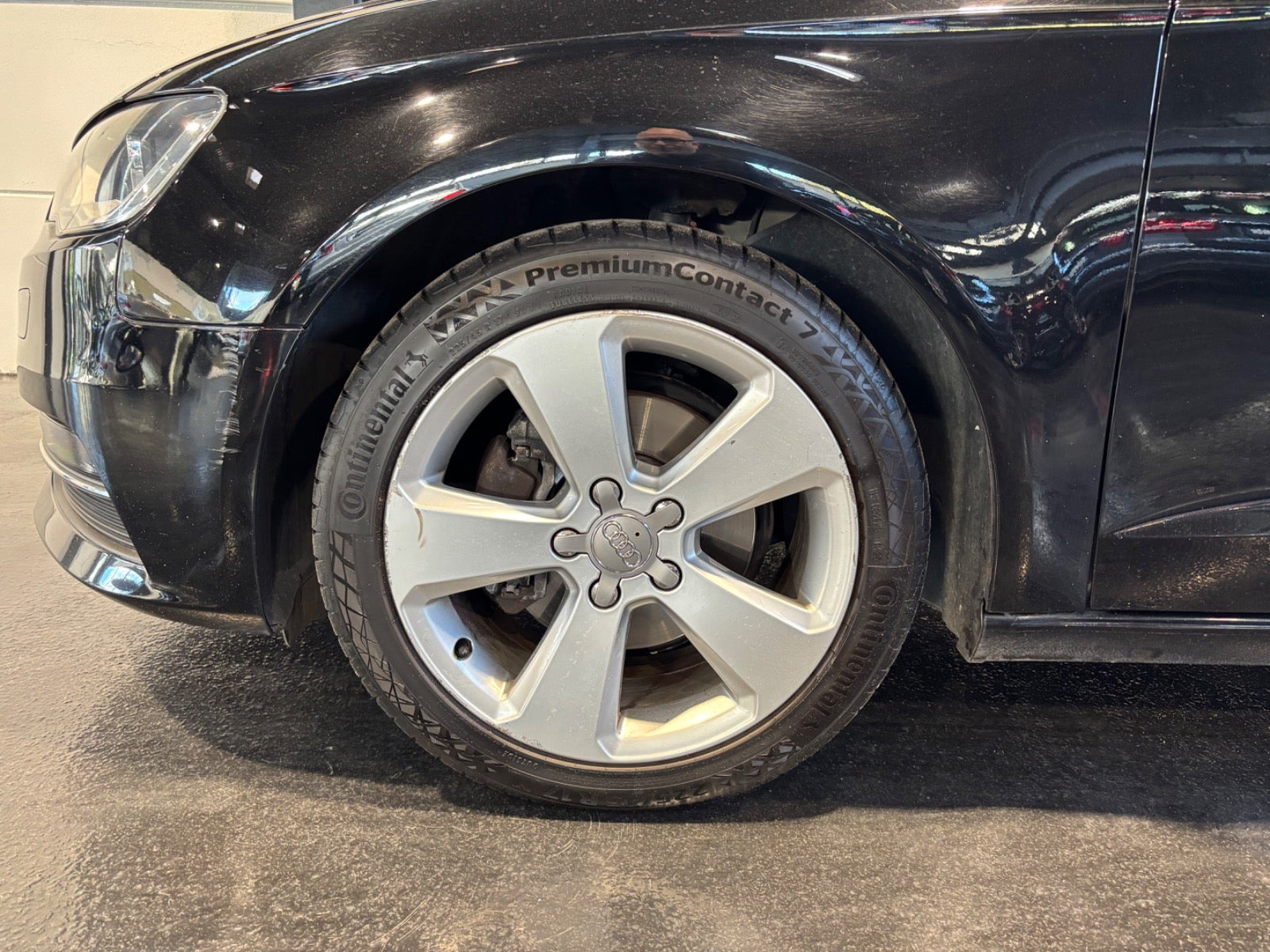 Sort Audi A3 fra 2016