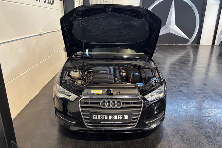 Sort Audi A3 fra 2016