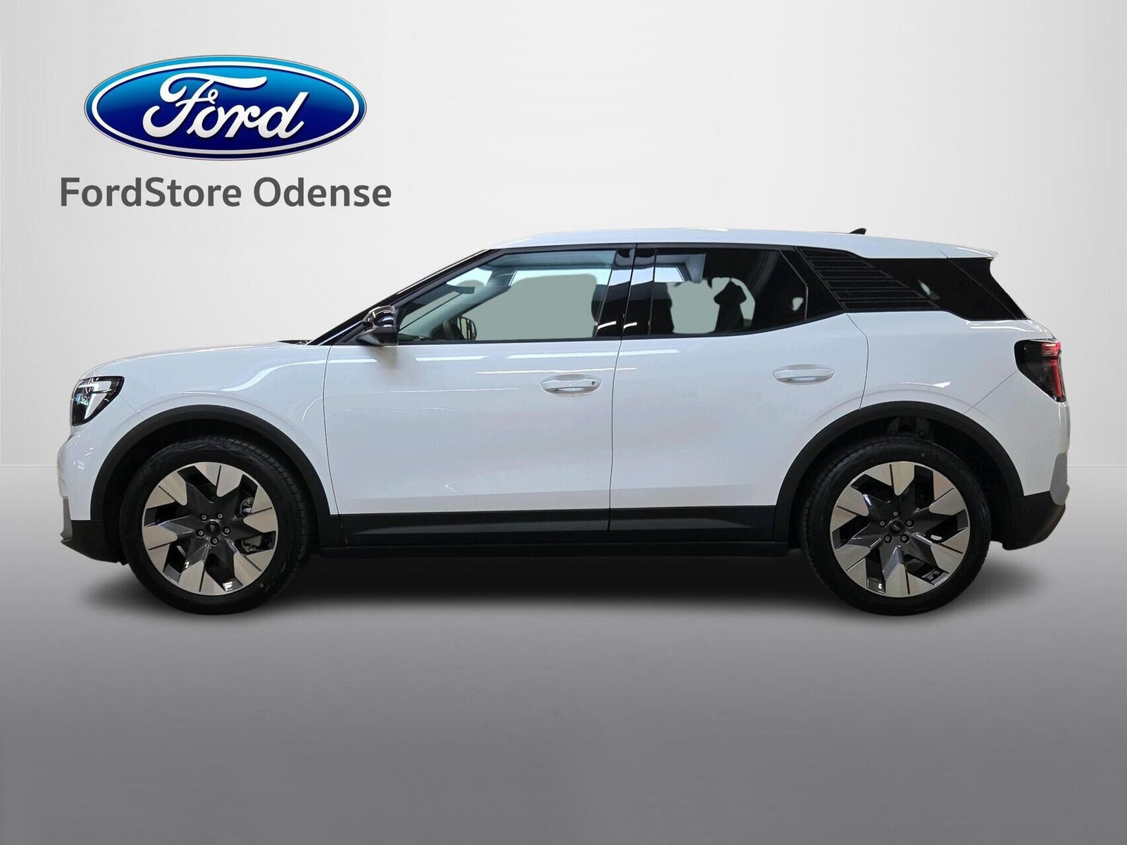 Hvid Ford Explorer fra 2025