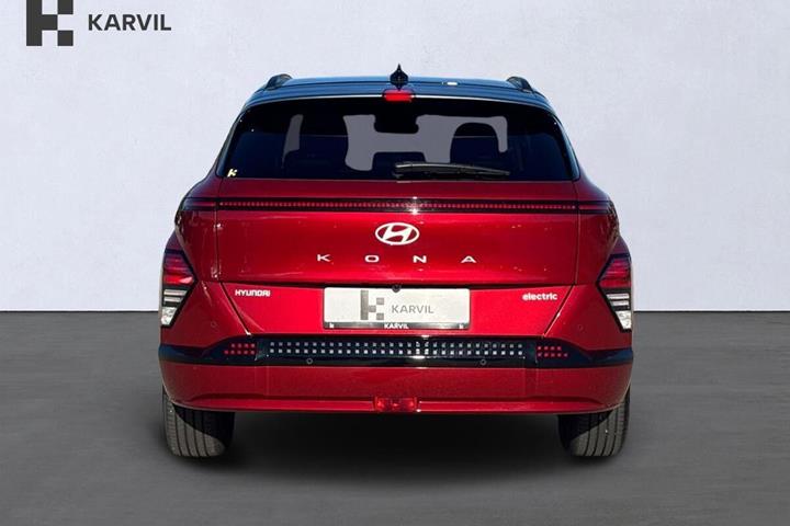 Rød Hyundai Kona fra 2024