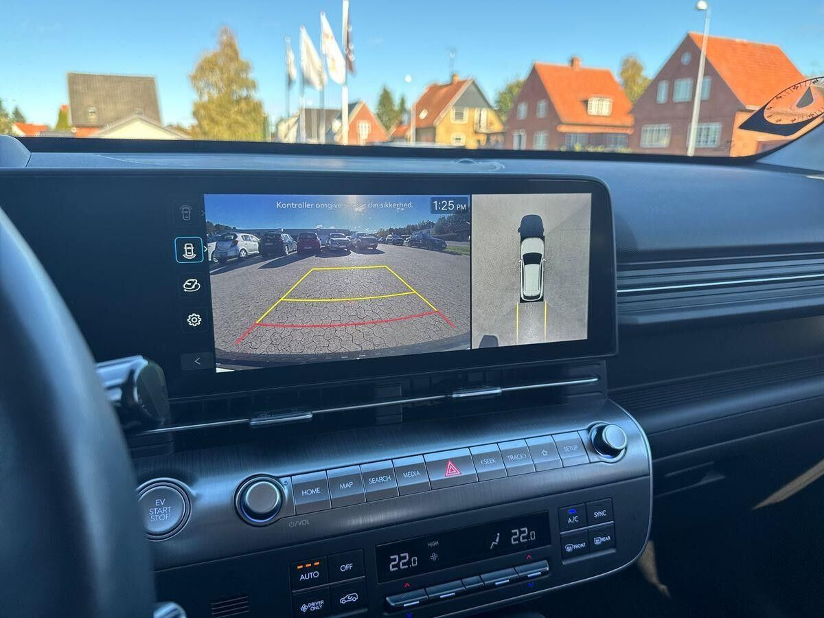Rød Hyundai Kona fra 2024