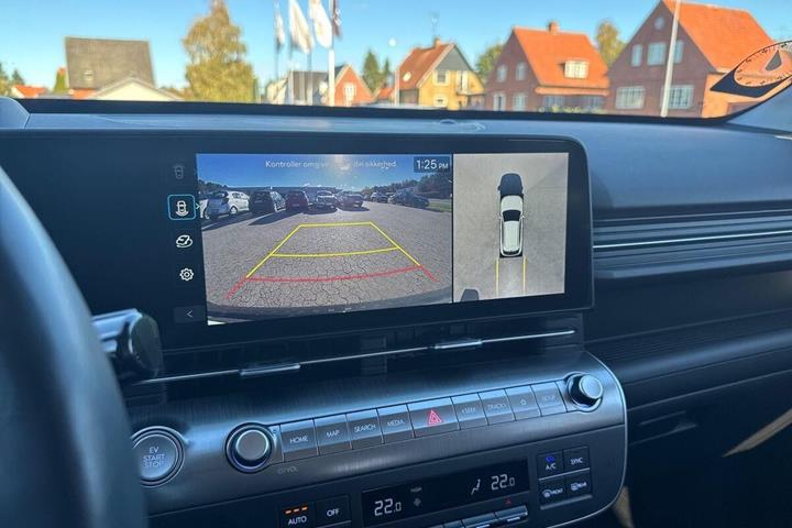 Rød Hyundai Kona fra 2024