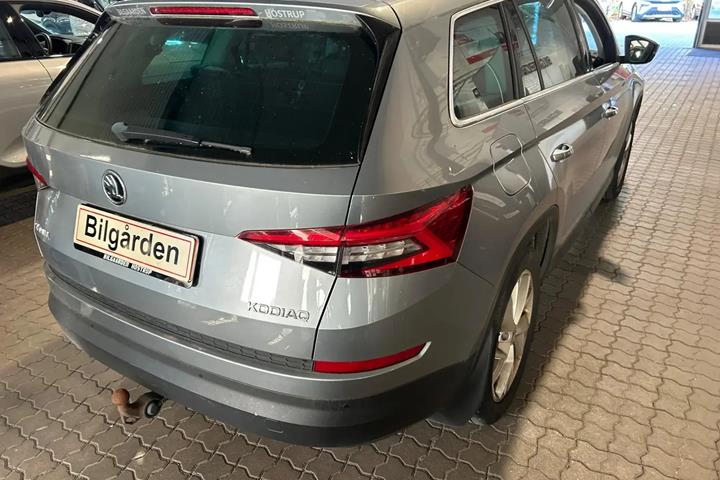 Grå Skoda Kodiaq fra 2018
