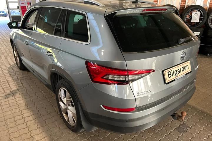 Grå Skoda Kodiaq fra 2018