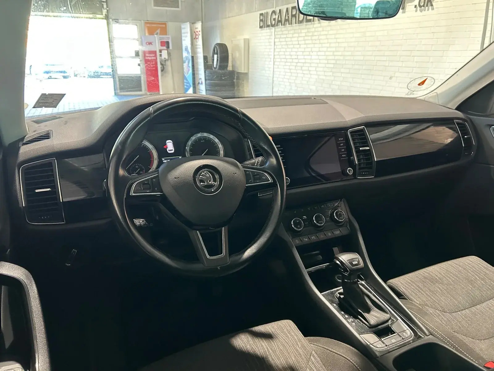 Grå Skoda Kodiaq fra 2018
