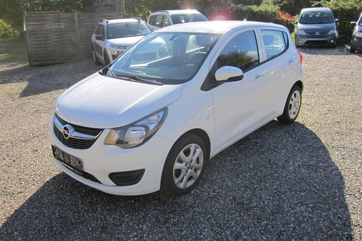 Hvid Opel Karl fra 2016