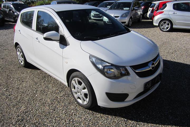 Hvid Opel Karl fra 2016