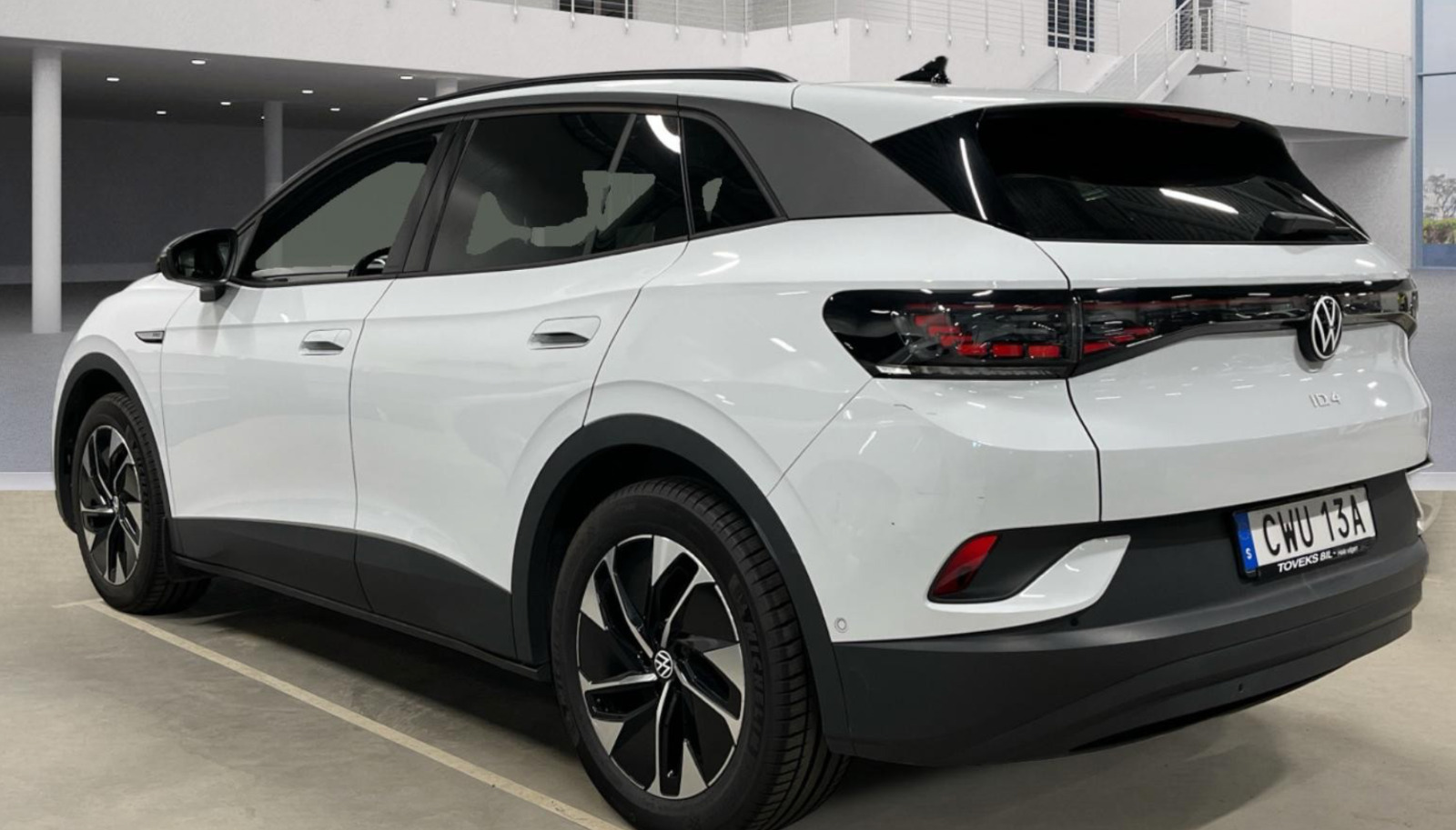 Hvid VW ID.4 fra 2023