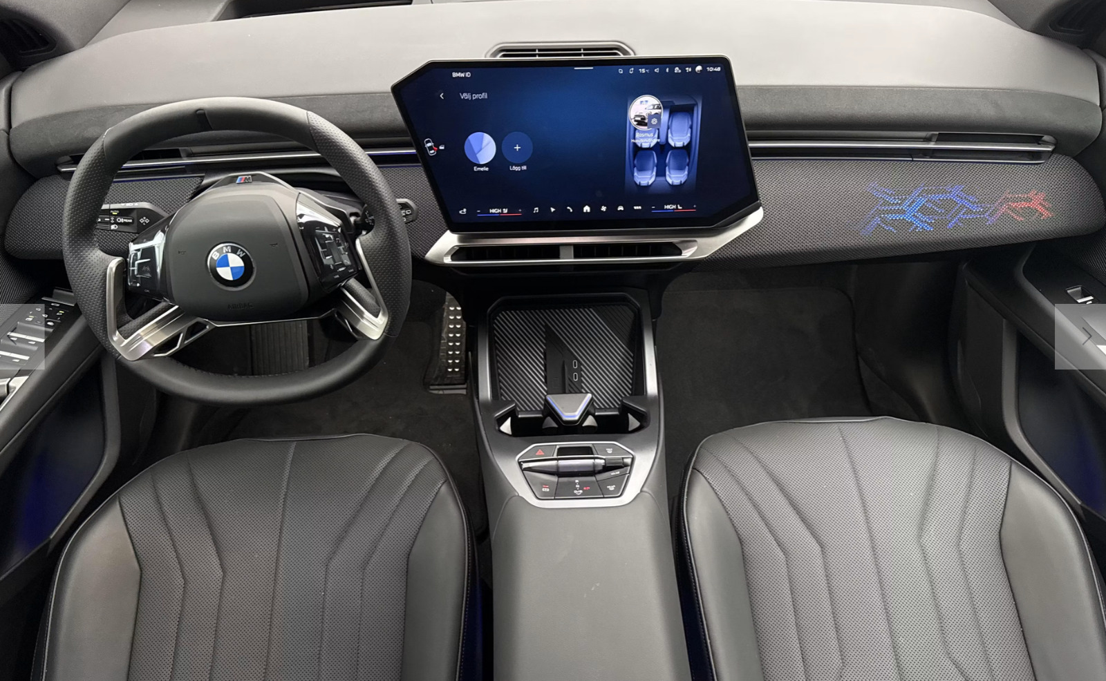 Grå BMW iX3 fra 2026