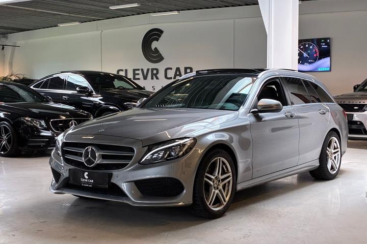 Sølv Mercedes C250 d fra 2016