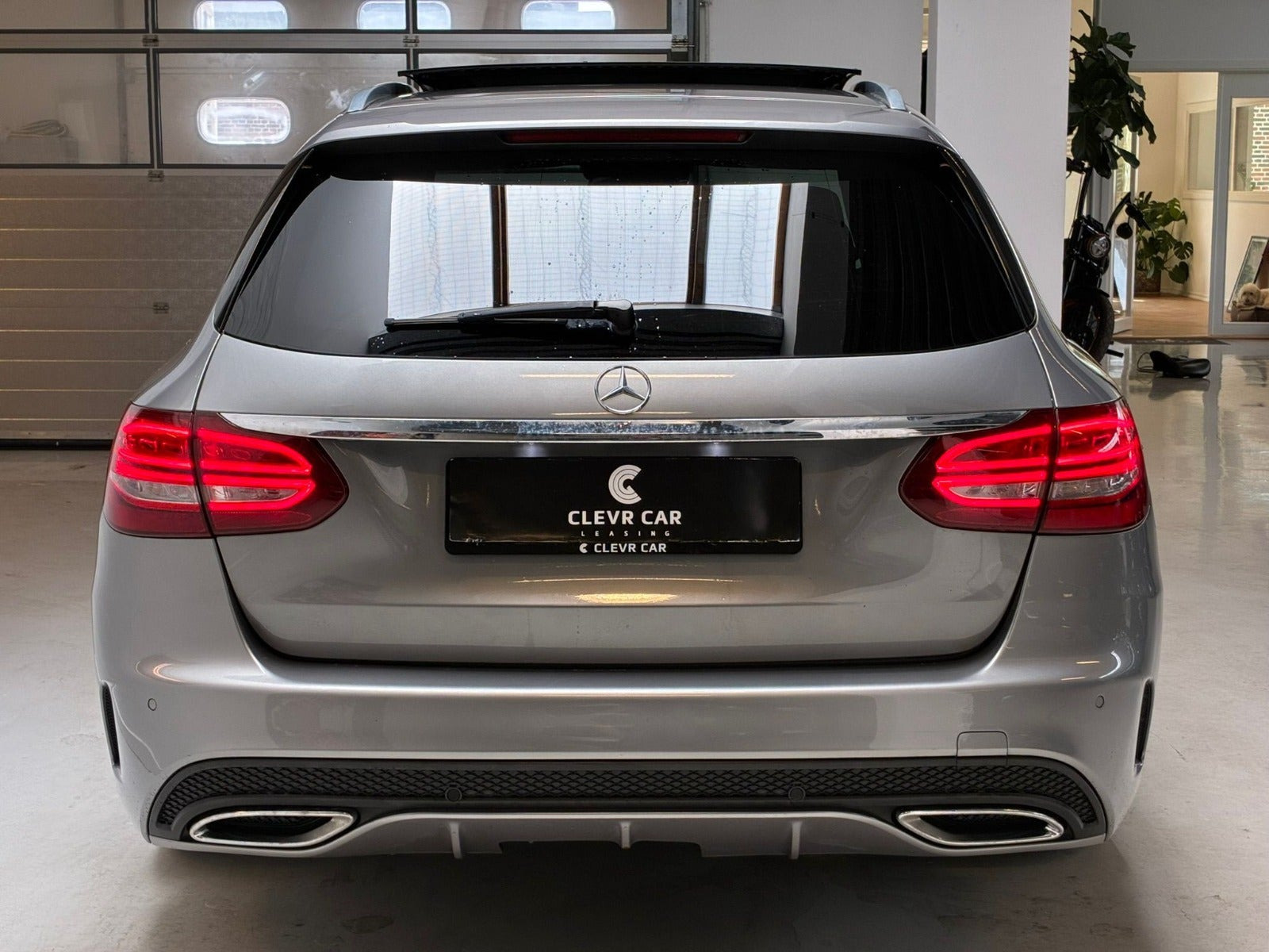 Sølv Mercedes C250 d fra 2016