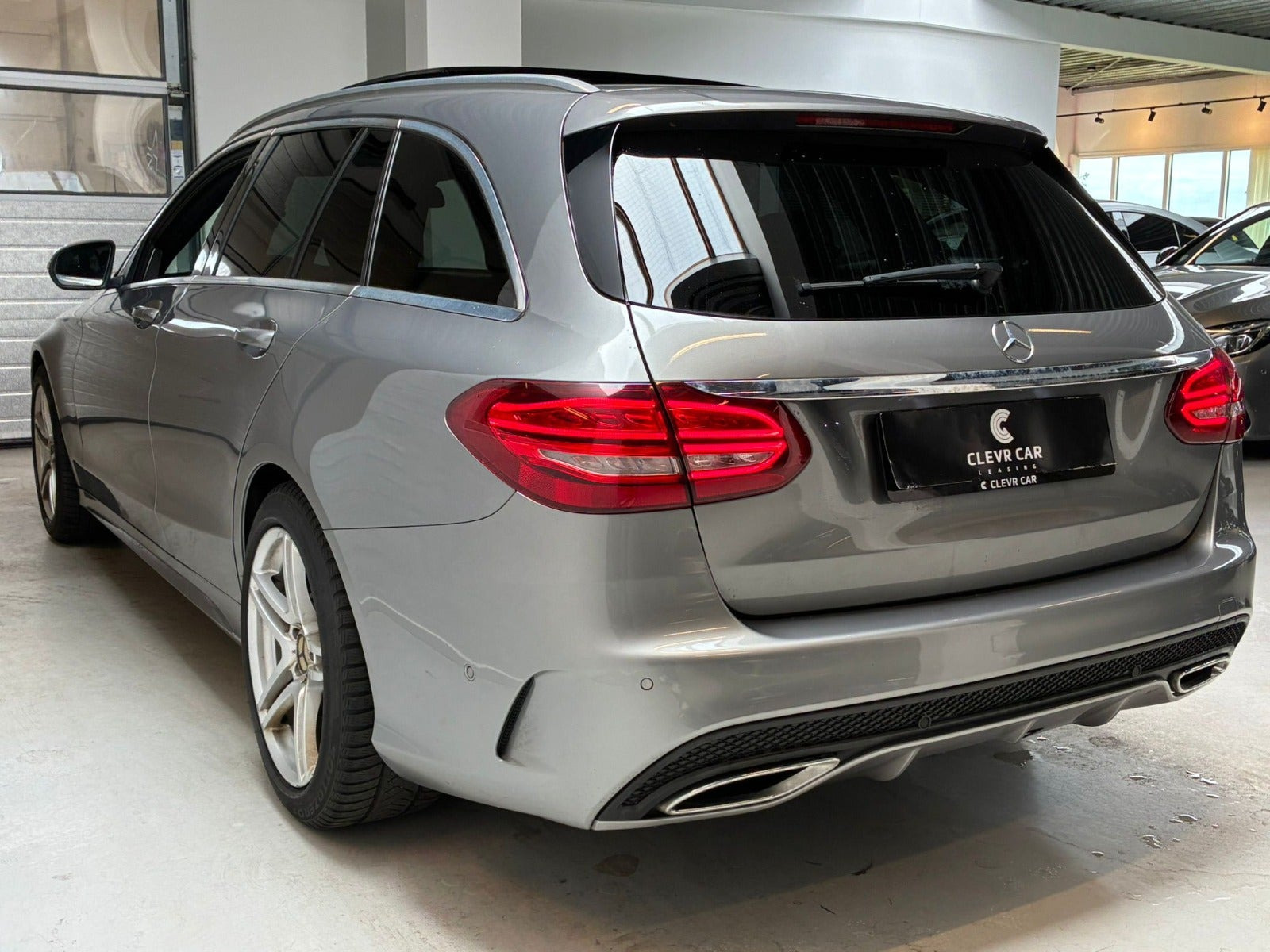 Sølv Mercedes C250 d fra 2016