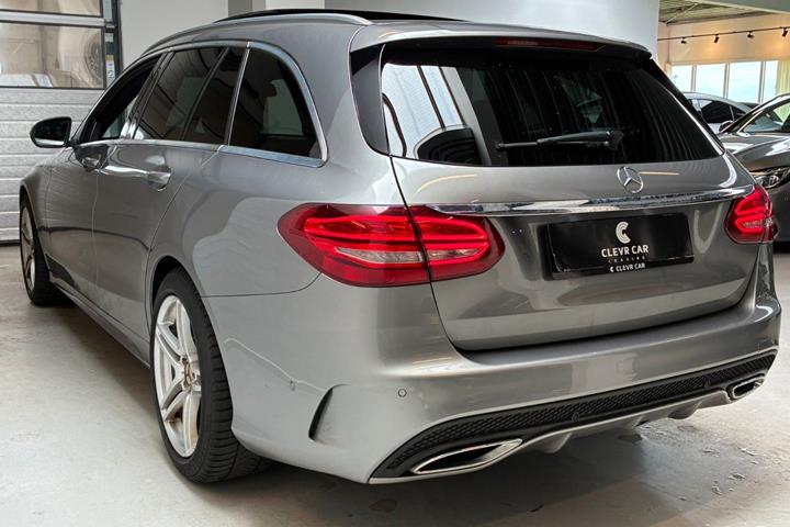 Sølv Mercedes C250 d fra 2016