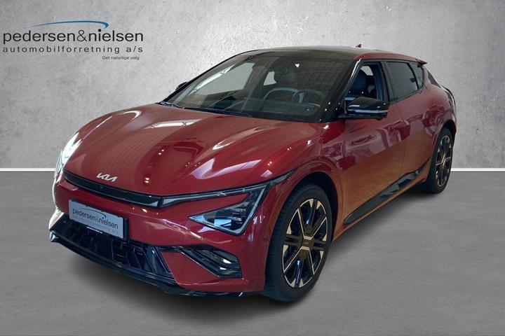 Rød Kia EV6 fra 2025