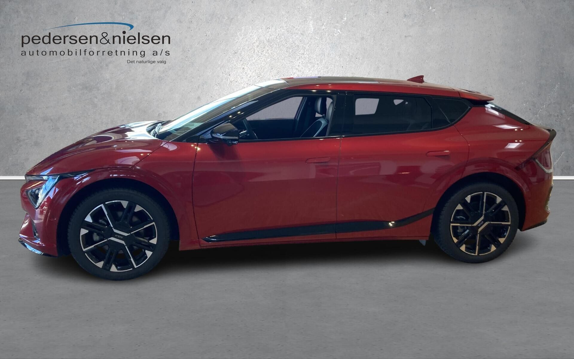 Rød Kia EV6 fra 2025