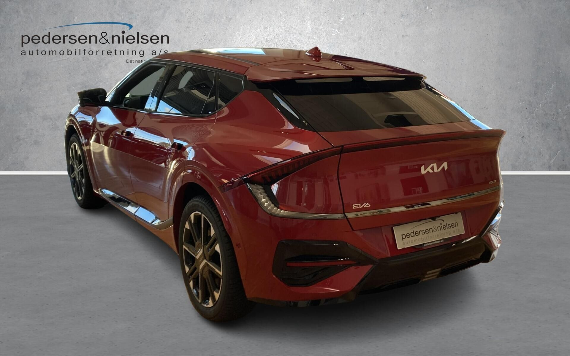 Rød Kia EV6 fra 2025