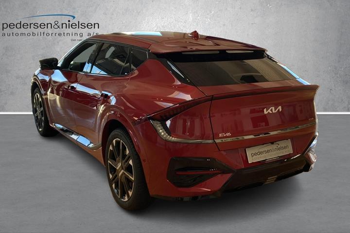 Rød Kia EV6 fra 2025