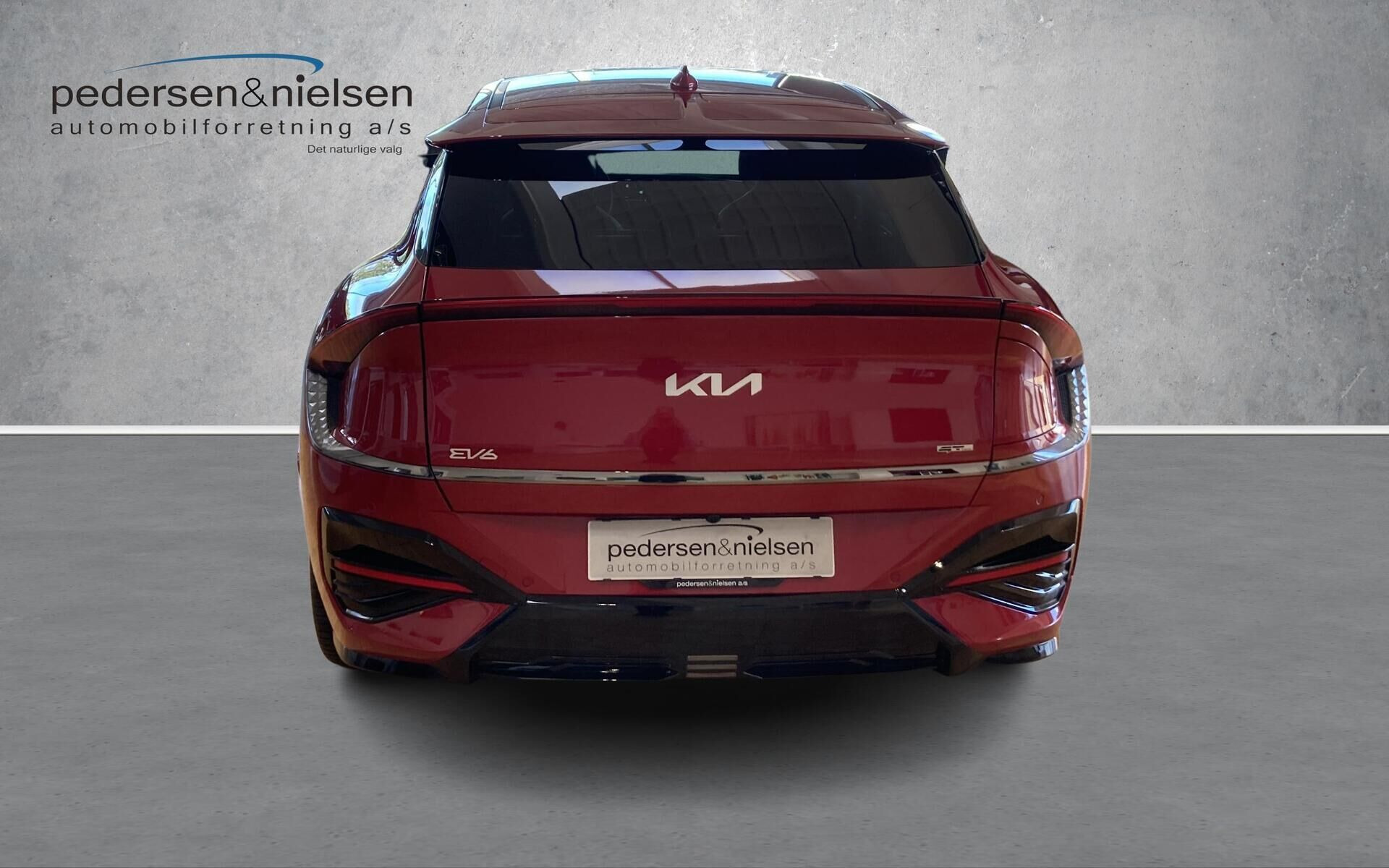 Rød Kia EV6 fra 2025