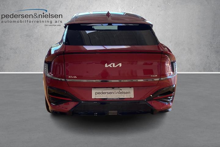 Rød Kia EV6 fra 2025