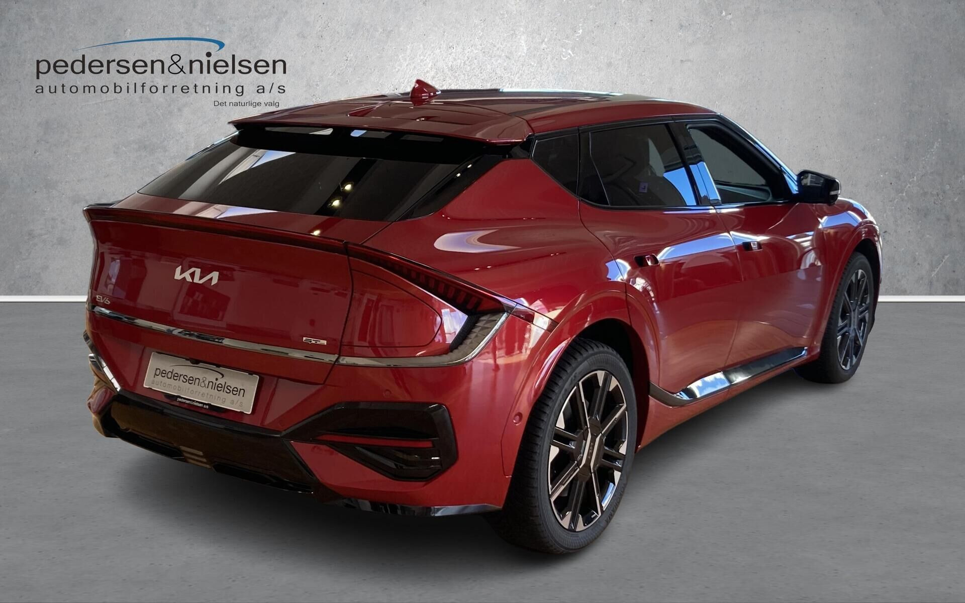 Rød Kia EV6 fra 2025
