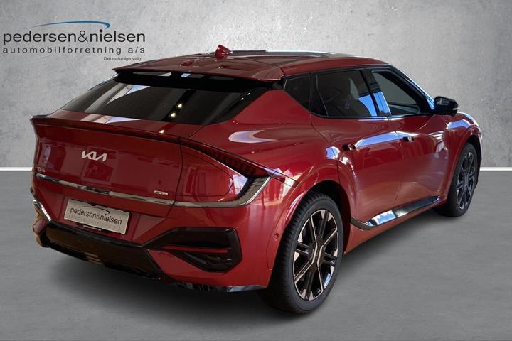 Rød Kia EV6 fra 2025