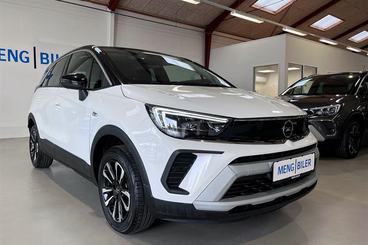 Hvid Opel Crossland fra 2024