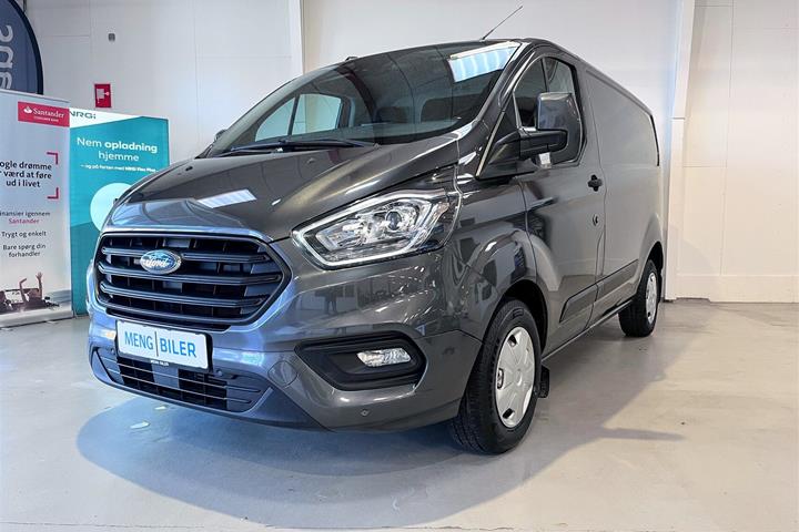 Grå Ford Transit Custom fra 2020