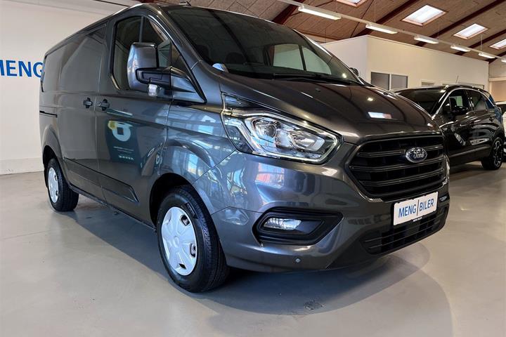 Grå Ford Transit Custom fra 2020