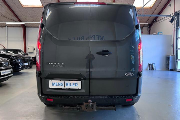 Grå Ford Transit Custom fra 2020