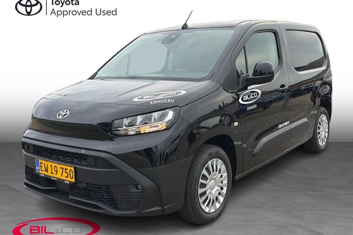 Sort Toyota ProAce City fra 2026