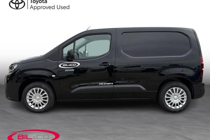 Sort Toyota ProAce City fra 2026