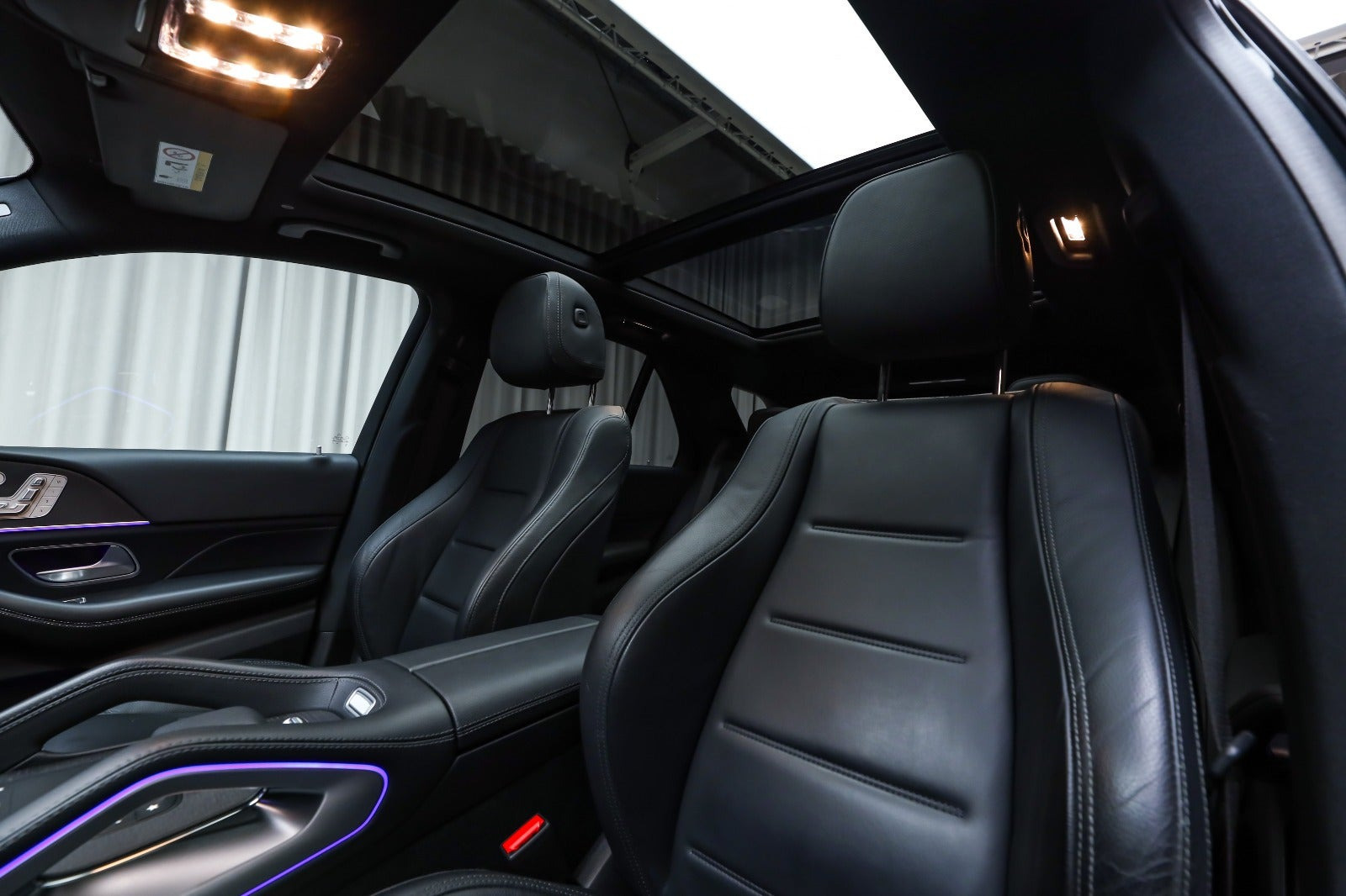 Grøn Mercedes GLE350 de fra 2021