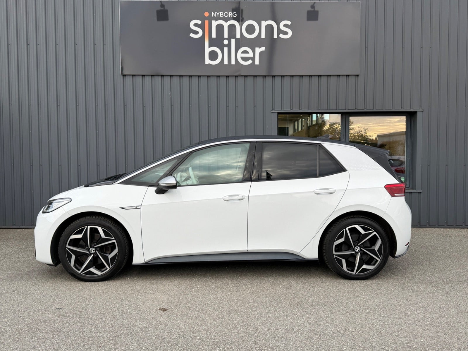 Hvid VW ID.3 fra 2020