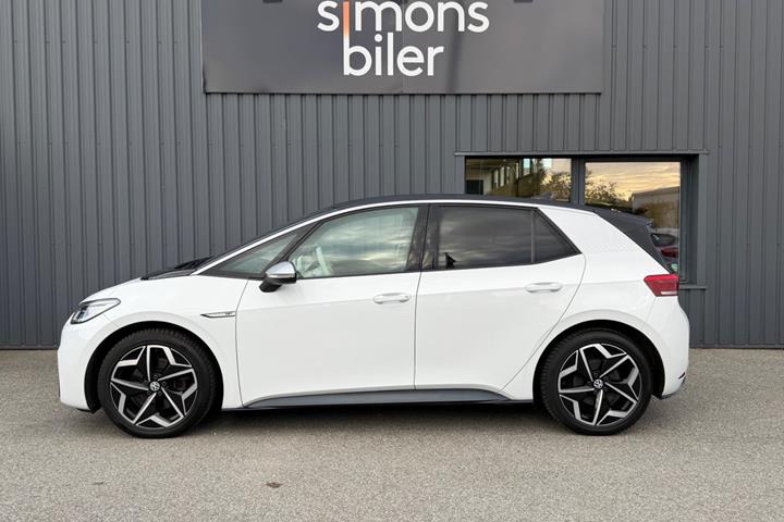 Hvid VW ID.3 fra 2020