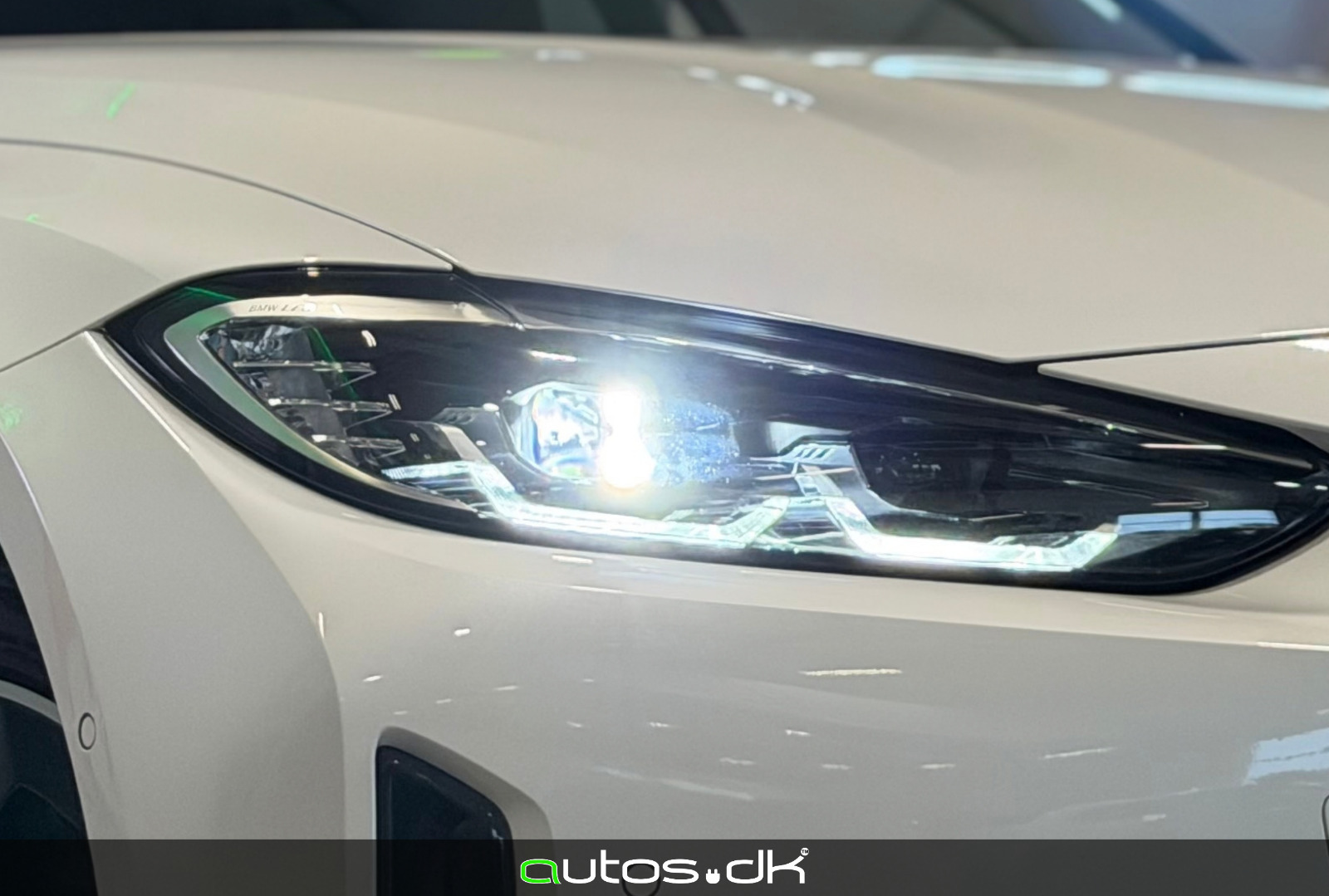Hvid BMW i4 fra 2023