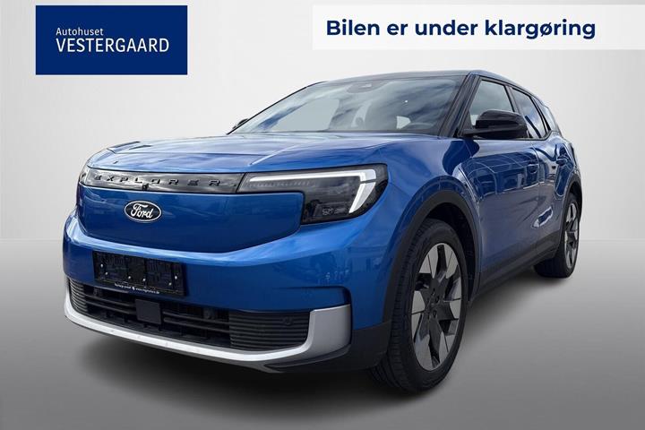 Blå Ford Explorer fra 2024