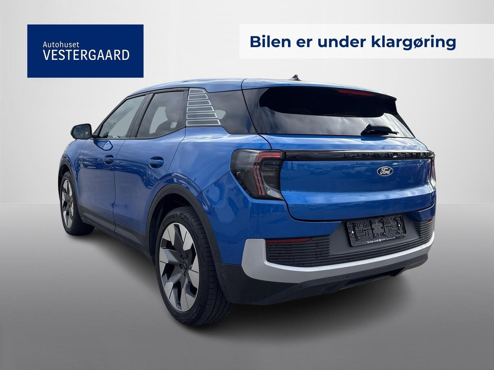 Blå Ford Explorer fra 2024