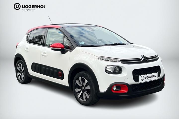 Hvid Citroën C3 fra 2019
