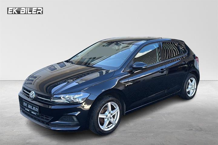 Sort VW Polo fra 2019