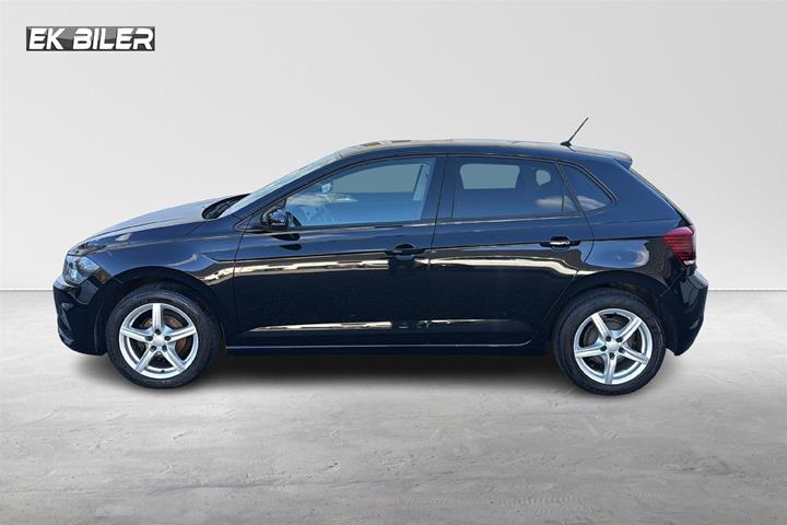 Sort VW Polo fra 2019