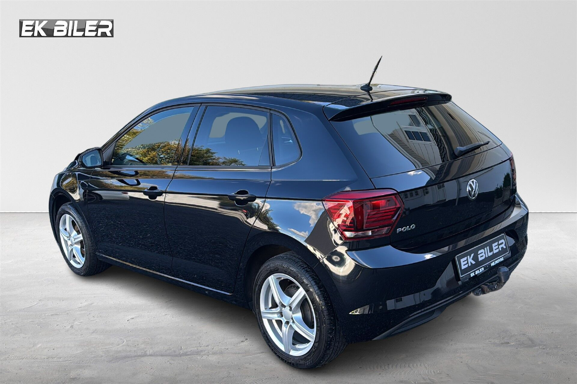 Sort VW Polo fra 2019