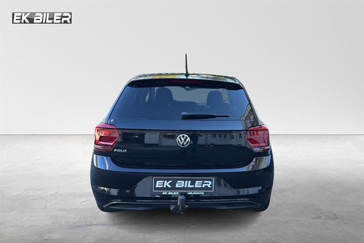Sort VW Polo fra 2019