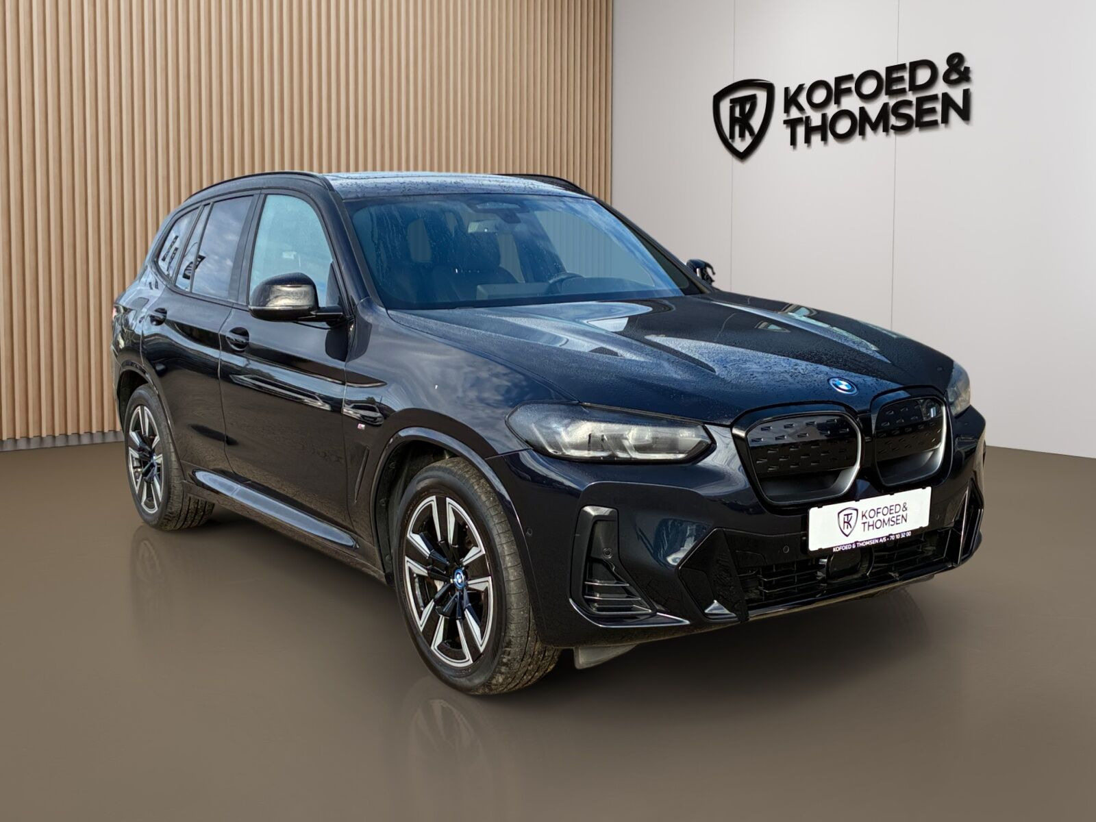 Sort BMW iX3 fra 2023