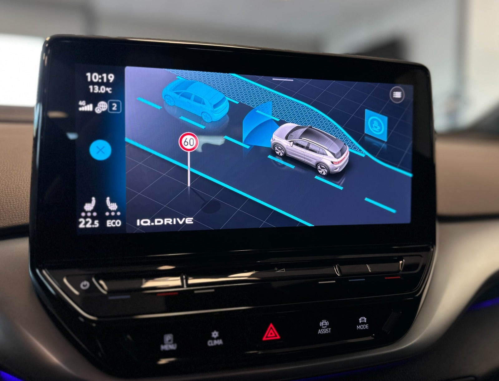 Grå VW ID.4 fra 2022