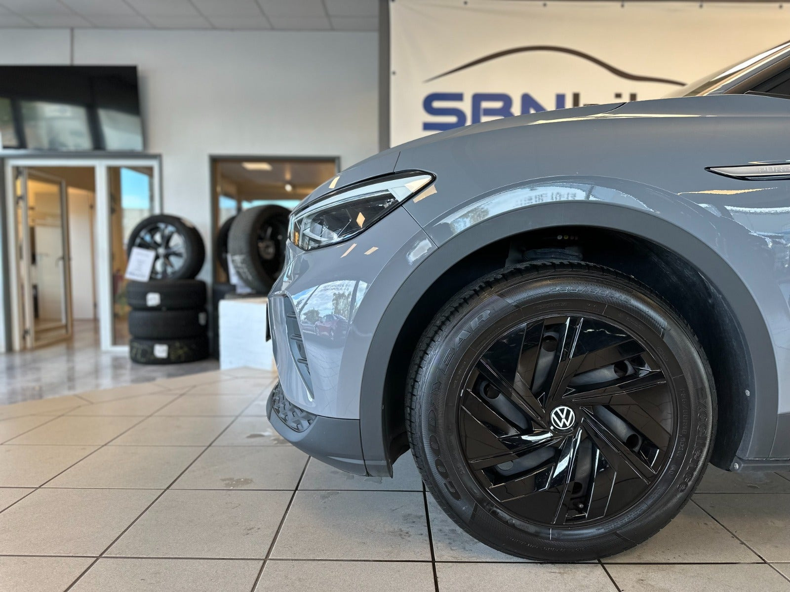 Grå VW ID.4 fra 2022