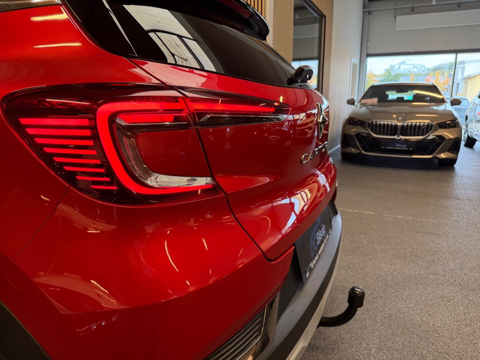 Rød Renault Captur fra 2022