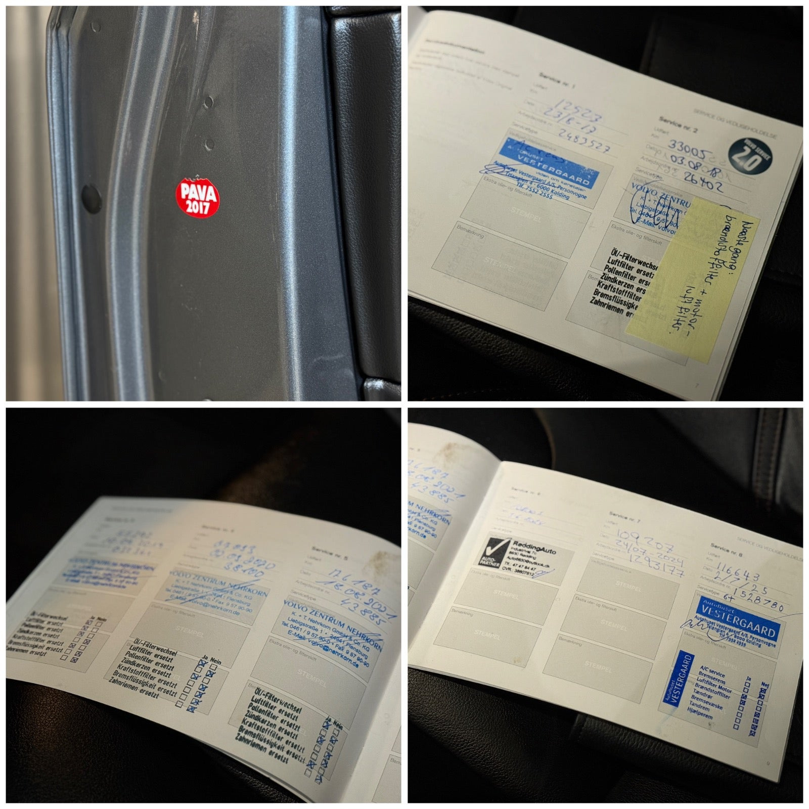 Grå Volvo V40 CC fra 2016