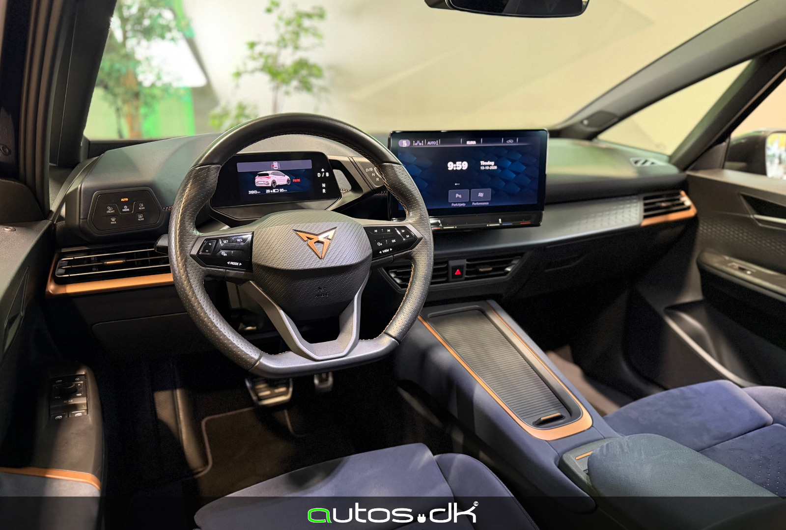 Blå Cupra Born fra 2022