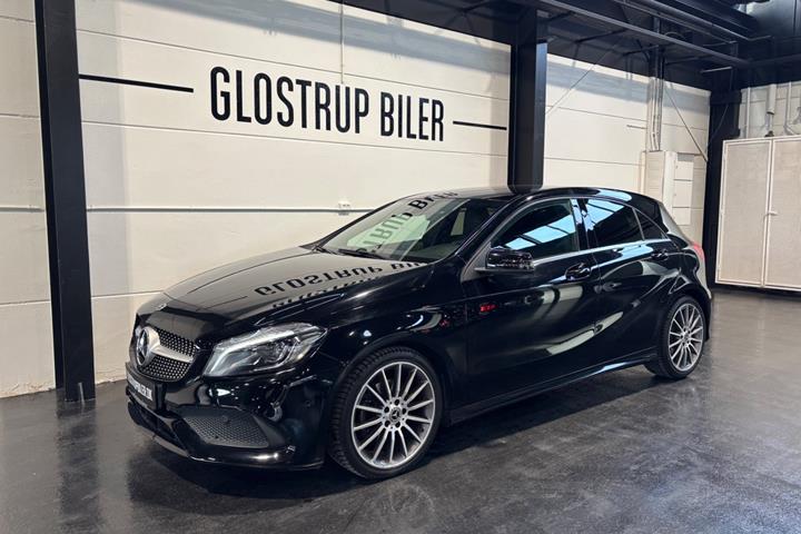 Sort Mercedes A200 fra 2017
